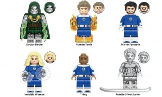 Unleash the Power of the Fantastic Four: Collectible Minifigures Every Superhero Fan Needs