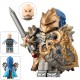 MOC Medieval King Arthur Series: Knights of the Round Table Guinevere Minifigures, Compatible with LEGO,S125 MOC Medieval King Arthur Series: Knights of the Round Table Guinevere Minifigures, Compatible with LEGO,S125