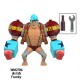 Anime One Piece Series Franky MOC Minifigure, Compatible with LEGO,DY640-DY641 Anime One Piece Series Franky MOC Minifigure, Compatible with LEGO,DY640-DY641