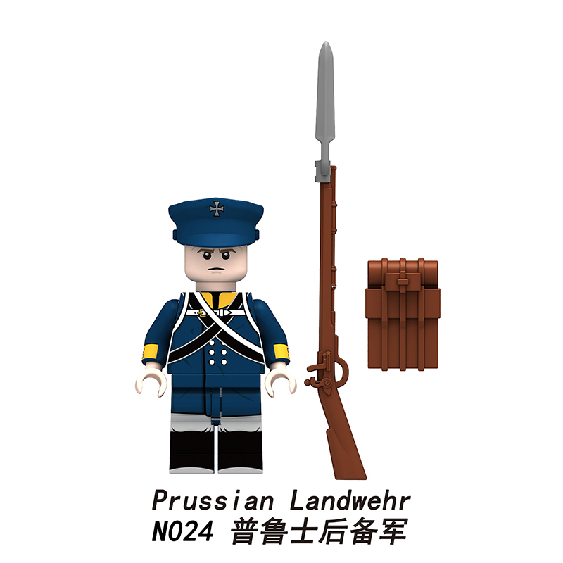Napoleonic Wars Building Blocks Minifigures Set: French, Russian, and Prussian Soldier miniigures, Compatible with LEGO,N021-032 Napoleonic Wars Building Blocks Minifigures Set: French, Russian, and Prussian Soldier miniigures, Compatible with LEGO,N021-032
