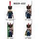 Napoleonic Wars Building Blocks Minifigures Set: French, Russian, and Prussian Soldier miniigures, Compatible with LEGO,N021-032 Napoleonic Wars Building Blocks Minifigures Set: French, Russian, and Prussian Soldier miniigures, Compatible with LEGO,N021-032