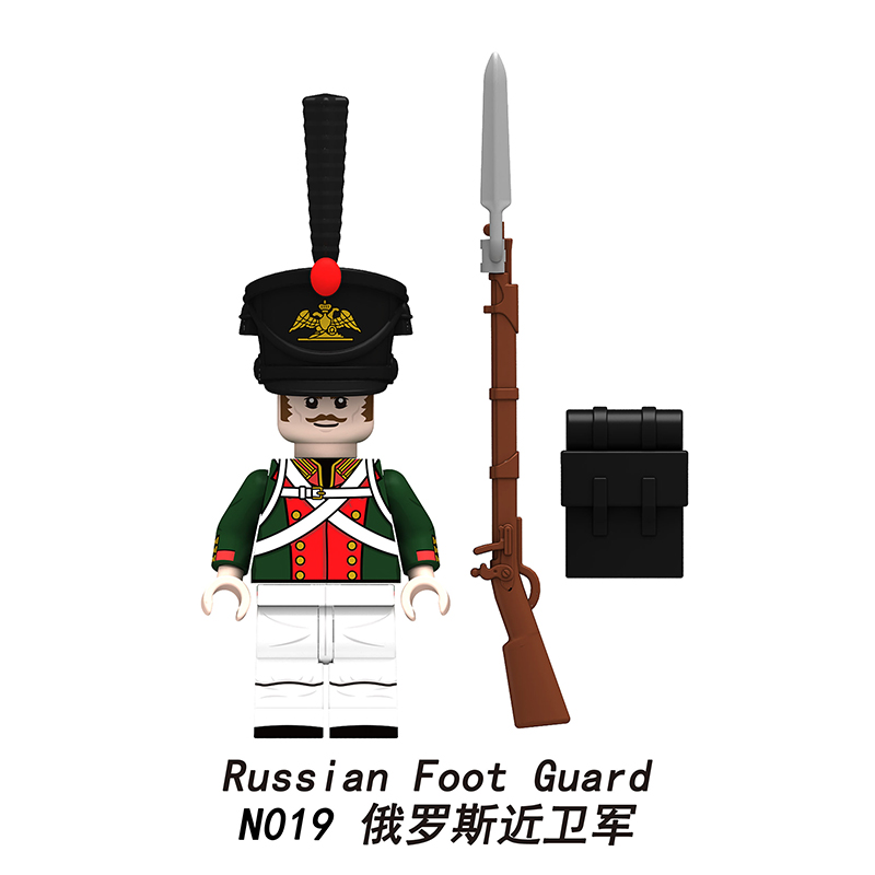 Napoleonic Wars Series Soldier Military Minifigures, Compatible with LEGO,N013-020 Napoleonic Wars Series Soldier Military Minifigures, Compatible with LEGO,N013-020