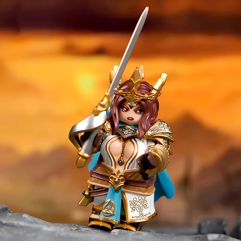 MOC Medieval King Arthur Series: Knights of the Round Table Guinevere Minifigures, Compatible with LEGO,S124,S126,S127 MOC Medieval King Arthur Series: Knights of the Round Table Guinevere Minifigures, Compatible with LEGO,S124,S126,S127