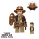 TV6301 Heist of the Lost Ark: Western Cowboy Mummy Jones Building Block Minifigure building blocks compatible with Lego TV6301 Heist of the Lost Ark: Western Cowboy Mummy Jones Building Block Minifigure building blocks compatible with Lego