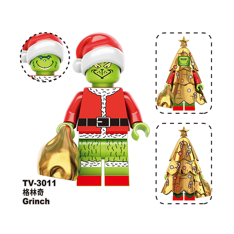 TV6302 Christmas Santa Claus Holiday Elf Snowman Building Blocks Figures Ornament Scene Model Toy building blocks compatible with Lego TV6302 Christmas Santa Claus Holiday Elf Snowman Building Blocks Figures Ornament Scene Model Toy building blocks compatible with Lego
