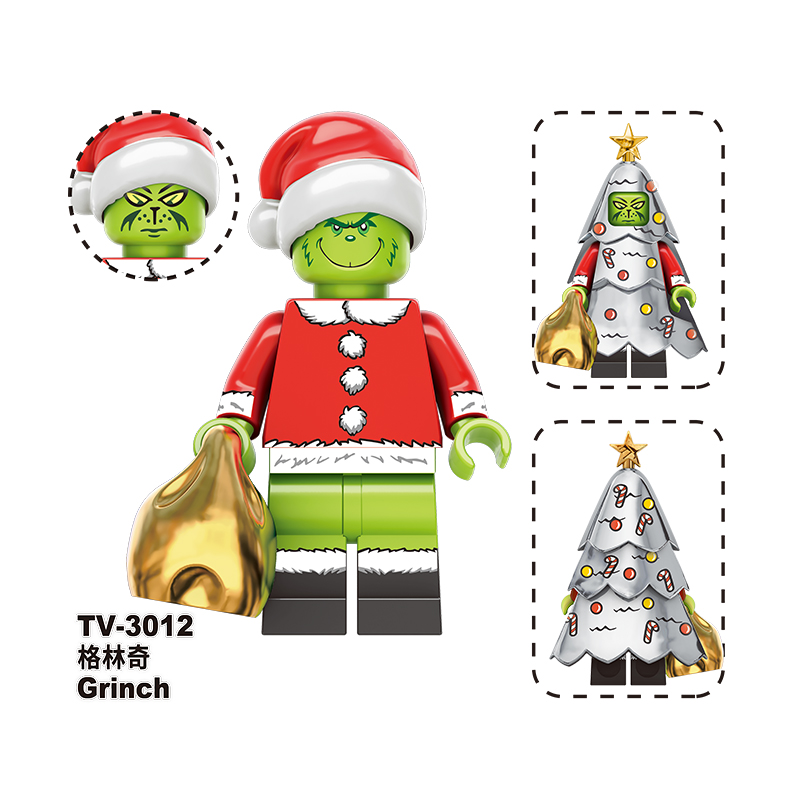 TV6302 Christmas Santa Claus Holiday Elf Snowman Building Blocks Figures Ornament Scene Model Toy building blocks compatible with Lego TV6302 Christmas Santa Claus Holiday Elf Snowman Building Blocks Figures Ornament Scene Model Toy building blocks compatible with Lego