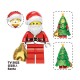 TV6302 Christmas Santa Claus Holiday Elf Snowman Building Blocks Figures Ornament Scene Model Toy building blocks compatible with Lego TV6302 Christmas Santa Claus Holiday Elf Snowman Building Blocks Figures Ornament Scene Model Toy building blocks compatible with Lego