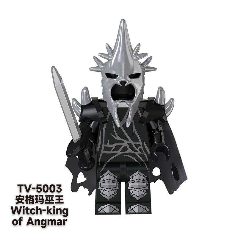 TV6401-6402 MOC Lord of the Rings series minifigures,Orcs, Uruk-Octos, building blocks compatible with Lego TV6401-6402 MOC Lord of the Rings series minifigures,Orcs, Uruk-Octos, building blocks compatible with Lego