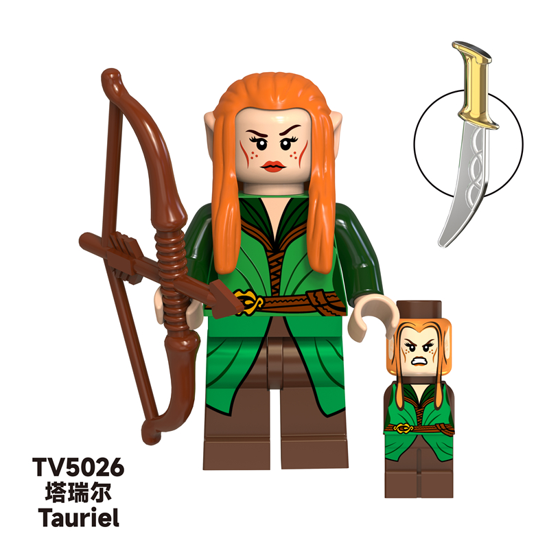 TV6403 MOC Lord of the Rings series minifigures,Orcs, Uruk-Octos, building blocks compatible with Lego TV6403 MOC Lord of the Rings series minifigures,Orcs, Uruk-Octos, building blocks compatible with Lego