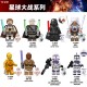 MOC Minifigures TV6101 Star Wars Clone Troopers LObi-Wan Darth Vader Master Windu Compatible with Lego MOC Minifigures TV6101 Star Wars Clone Troopers LObi-Wan Darth Vader Master Windu Compatible with Lego