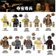 TV6301 Heist of the Lost Ark: Western Cowboy Mummy Jones Building Block Minifigure building blocks compatible with Lego TV6301 Heist of the Lost Ark: Western Cowboy Mummy Jones Building Block Minifigure building blocks compatible with Lego