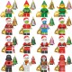 TV6302 Christmas Santa Claus Holiday Elf Snowman Building Blocks Figures Ornament Scene Model Toy building blocks compatible with Lego TV6302 Christmas Santa Claus Holiday Elf Snowman Building Blocks Figures Ornament Scene Model Toy building blocks compatible with Lego