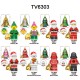 TV6302 Christmas Santa Claus Holiday Elf Snowman Building Blocks Figures Ornament Scene Model Toy building blocks compatible with Lego TV6302 Christmas Santa Claus Holiday Elf Snowman Building Blocks Figures Ornament Scene Model Toy building blocks compatible with Lego