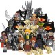 TV6401-6402 MOC Lord of the Rings series minifigures,Orcs, Uruk-Octos, building blocks compatible with Lego TV6401-6402 MOC Lord of the Rings series minifigures,Orcs, Uruk-Octos, building blocks compatible with Lego