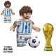 TV6501 MOC minifigures,World Cup football stars Messi Pele Neymar Benzema building blocks compatible with Lego TV6501 MOC minifigures,World Cup football stars Messi Pele Neymar Benzema building blocks compatible with Lego