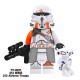 MOC Minifigures TV6102 Star Wars White Black Warrior,Clone Trooper, Ahsoka,Compatible with Lego MOC Minifigures TV6102 Star Wars White Black Warrior,Clone Trooper, Ahsoka,Compatible with Lego