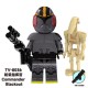 MOC Minifigures TV6105 Star Wars 1Clone Troopers, Luke Skywalker, Mace Windu, 501st Legion Commander, Blackout Commander, LEGO compatible MOC Minifigures TV6105 Star Wars 1Clone Troopers, Luke Skywalker, Mace Windu, 501st Legion Commander, Blackout Commander, LEGO compatible