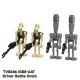 MOC Minifigures TV6106 Star Wars Clone Troopers, Temple Guards, C3-P0, IG88-AAT Robots, LEGO Compatible MOC Minifigures TV6106 Star Wars Clone Troopers, Temple Guards, C3-P0, IG88-AAT Robots, LEGO Compatible