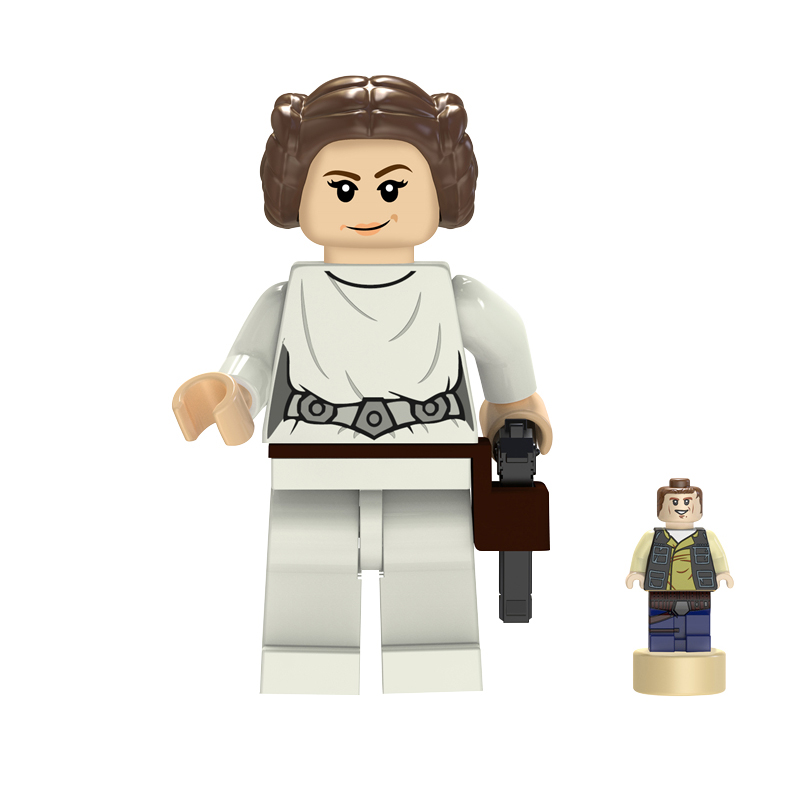 MOC Minifigures TV6107 Star Wars Clone Force 99,The Bad Batch,Han Solo MOC Minifigures TV6107 Star Wars Clone Force 99,The Bad Batch,Han Solo