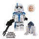 MOC Minifigures TV6108 Star Wars Commander Fox, Commander Canch, Clone Trooper, Commander Bly, Commander Stone, Shadow Stormtrooper, Compatible with Lego MOC Minifigures TV6108 Star Wars Commander Fox, Commander Canch, Clone Trooper, Commander Bly, Commander Stone, Shadow Stormtrooper, Compatible with Lego
