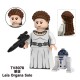 MOC Minifigures TV6110 Star Wars Commander Fox, Clone Shock Trooper, Han Solo, LEGO compatible MOC Minifigures TV6110 Star Wars Commander Fox, Clone Shock Trooper, Han Solo, LEGO compatible