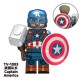 TV6201 Superhero Block Minifigures, Captain America, Thor, Wanda, Doctor Strange, Iron Man, Black Panther TV6201 Superhero Block Minifigures, Captain America, Thor, Wanda, Doctor Strange, Iron Man, Black Panther
