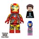 TV6202 Superhero Block Minifigures, Spider Man, Iron Man, Black Panther, Venom Spider Man Super heroes minifigures TV6202 Superhero Block Minifigures, Spider Man, Iron Man, Black Panther, Venom Spider Man Super heroes minifigures