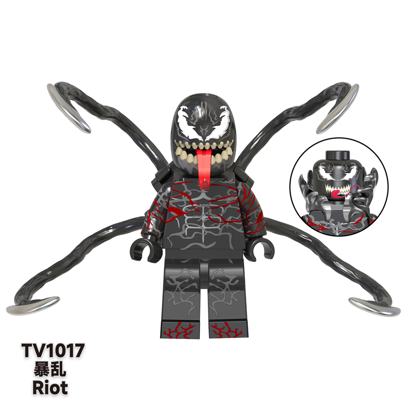 TV6203 Superhero Block Minifigures, Venom Spider Man Super heroes minifigures,X-Men Origins:Wolverine,Deadpool TV6203 Superhero Block Minifigures, Venom Spider Man Super heroes minifigures,X-Men Origins:Wolverine,Deadpool