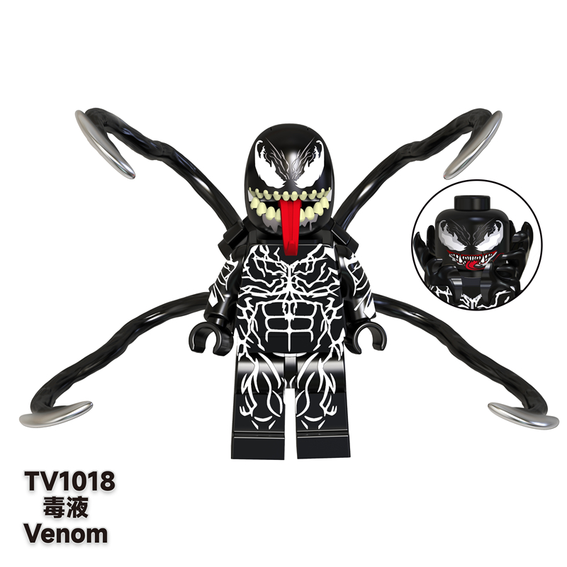 TV6203 Superhero Block Minifigures, Venom Spider Man Super heroes minifigures,X-Men Origins:Wolverine,Deadpool TV6203 Superhero Block Minifigures, Venom Spider Man Super heroes minifigures,X-Men Origins:Wolverine,Deadpool