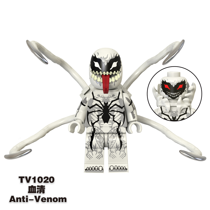 TV6203 Superhero Block Minifigures, Venom Spider Man Super heroes minifigures,X-Men Origins:Wolverine,Deadpool TV6203 Superhero Block Minifigures, Venom Spider Man Super heroes minifigures,X-Men Origins:Wolverine,Deadpool