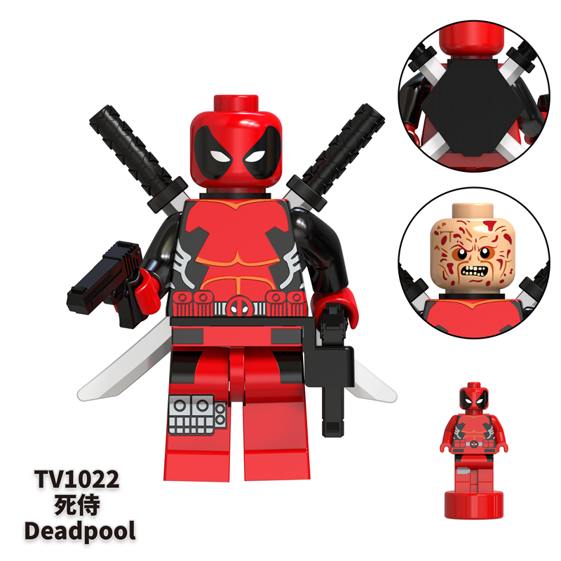 TV6203 Superhero Block Minifigures, Venom Spider Man Super heroes minifigures,X-Men Origins:Wolverine,Deadpool TV6203 Superhero Block Minifigures, Venom Spider Man Super heroes minifigures,X-Men Origins:Wolverine,Deadpool