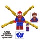 TV6204 Superhero Block Minifigures, Spider Man and Deadpool TV6204 Superhero Block Minifigures, Spider Man and Deadpool