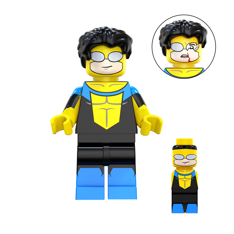 TV6205 Superhero Block Minifigures, Marvel superhero X-Men Wolverine, building blocks compatible with Lego TV6205 Superhero Block Minifigures, Marvel superhero X-Men Wolverine, building blocks compatible with Lego