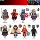 TV6201 Superhero Block Minifigures, Captain America, Thor, Wanda, Doctor Strange, Iron Man, Black Panther TV6201 Superhero Block Minifigures, Captain America, Thor, Wanda, Doctor Strange, Iron Man, Black Panther