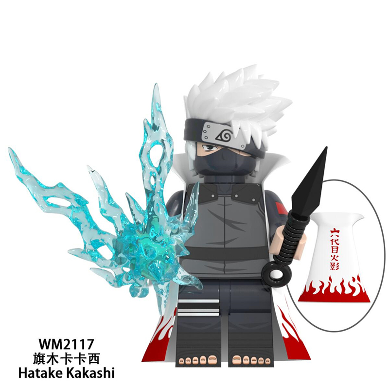 WM6109 MOC Anime Series NARUTO series minifigures,Namikaze Minato Zetsu Uchiha Sasuke Hatake Kakashi Rock Lee,building blocks compatible with Lego WM6109 MOC Anime Series NARUTO series minifigures,Namikaze Minato Zetsu Uchiha Sasuke Hatake Kakashi Rock Lee,building blocks compatible with Lego