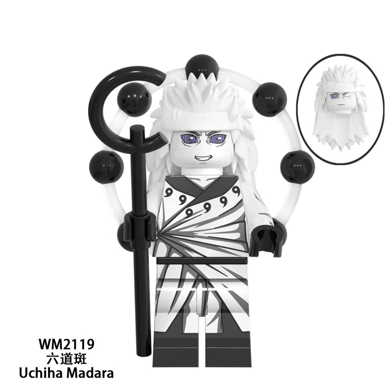WM6109 MOC Anime Series NARUTO series minifigures,Namikaze Minato Zetsu Uchiha Sasuke Hatake Kakashi Rock Lee,building blocks compatible with Lego WM6109 MOC Anime Series NARUTO series minifigures,Namikaze Minato Zetsu Uchiha Sasuke Hatake Kakashi Rock Lee,building blocks compatible with Lego