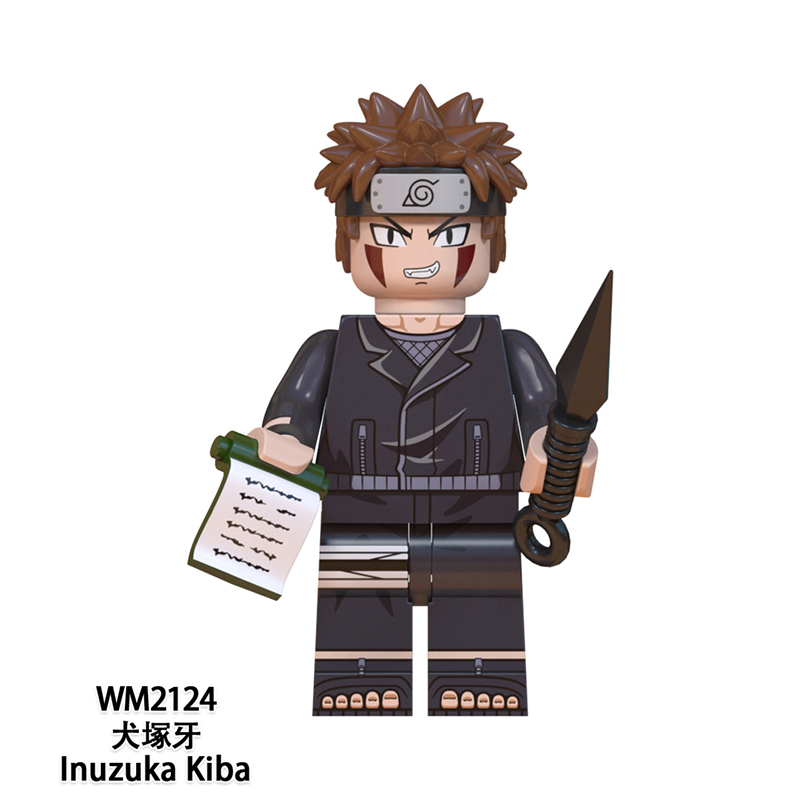 WM6110 MOC Anime Series NARUTO series minifigures,Hyuga Hinata, Aburame Shino, Yamanaka Ino,building blocks compatible with Lego WM6110 MOC Anime Series NARUTO series minifigures,Hyuga Hinata, Aburame Shino, Yamanaka Ino,building blocks compatible with Lego