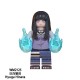 WM6110 MOC Anime Series NARUTO series minifigures,Hyuga Hinata, Aburame Shino, Yamanaka Ino,building blocks compatible with Lego WM6110 MOC Anime Series NARUTO series minifigures,Hyuga Hinata, Aburame Shino, Yamanaka Ino,building blocks compatible with Lego