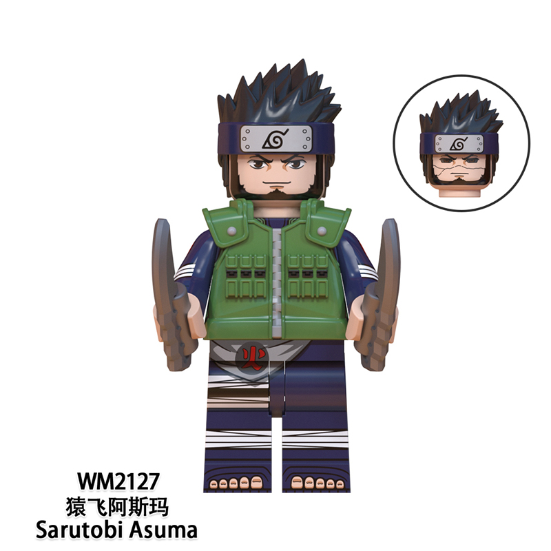 WM6110 MOC Anime Series NARUTO series minifigures,Hyuga Hinata, Aburame Shino, Yamanaka Ino,building blocks compatible with Lego WM6110 MOC Anime Series NARUTO series minifigures,Hyuga Hinata, Aburame Shino, Yamanaka Ino,building blocks compatible with Lego