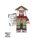 WM6111 MOC Anime Series NARUTO series minifigures,Ohnoki, Gaara, Sarutobi Hiruzen, Terumi Mei,building blocks compatible with Lego WM6111 MOC Anime Series NARUTO series minifigures,Ohnoki, Gaara, Sarutobi Hiruzen, Terumi Mei,building blocks compatible with Lego