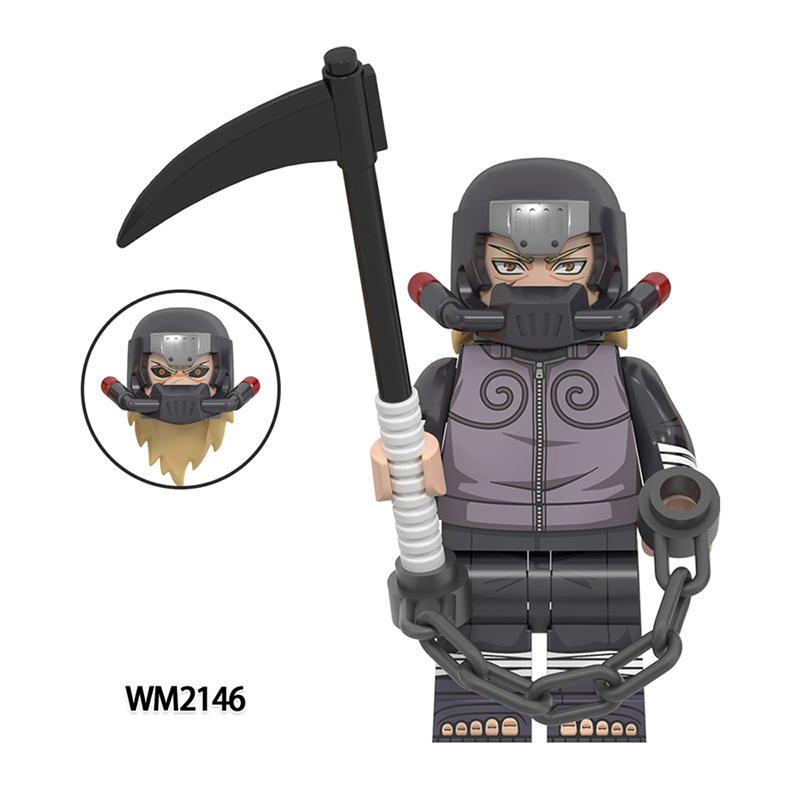 WM6112 MOC Anime Series NARUTO series minifigures,Payne, Mifune, Shimura Danzo, Salamander Hanzo,building blocks compatible with Lego WM6112 MOC Anime Series NARUTO series minifigures,Payne, Mifune, Shimura Danzo, Salamander Hanzo,building blocks compatible with Lego