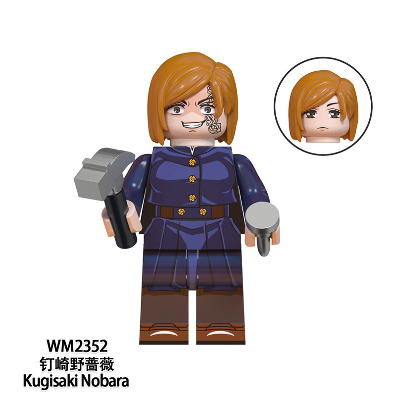 MOC Minifigures WM6139 Jujutsu Kaisen Rogo Gojo satoru,Geto suguru,Mahito,Hanao,fushiguro megumi,Itadori Yuji Kugisaki Nobara,Mini figure Assembling Toy Building Blocks Bricks Toys For Kids gifts MOC Minifigures WM6139 Jujutsu Kaisen Rogo Gojo satoru,Geto suguru,Mahito,Hanao,fushiguro megumi,Itadori Yuji Kugisaki Nobara,Mini figure Assembling Toy Building Blocks Bricks Toys For Kids gifts