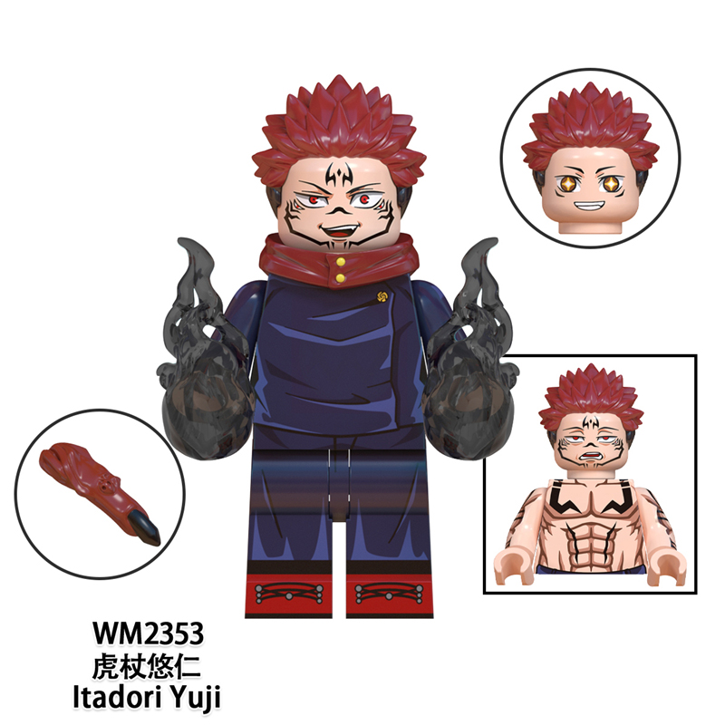 MOC Minifigures WM6139 Jujutsu Kaisen Rogo Gojo satoru,Geto suguru,Mahito,Hanao,fushiguro megumi,Itadori Yuji Kugisaki Nobara,Mini figure Assembling Toy Building Blocks Bricks Toys For Kids gifts MOC Minifigures WM6139 Jujutsu Kaisen Rogo Gojo satoru,Geto suguru,Mahito,Hanao,fushiguro megumi,Itadori Yuji Kugisaki Nobara,Mini figure Assembling Toy Building Blocks Bricks Toys For Kids gifts