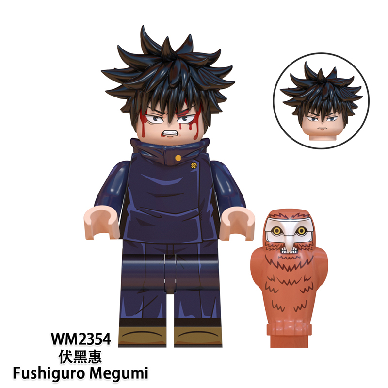 MOC Minifigures WM6139 Jujutsu Kaisen Rogo Gojo satoru,Geto suguru,Mahito,Hanao,fushiguro megumi,Itadori Yuji Kugisaki Nobara,Mini figure Assembling Toy Building Blocks Bricks Toys For Kids gifts MOC Minifigures WM6139 Jujutsu Kaisen Rogo Gojo satoru,Geto suguru,Mahito,Hanao,fushiguro megumi,Itadori Yuji Kugisaki Nobara,Mini figure Assembling Toy Building Blocks Bricks Toys For Kids gifts