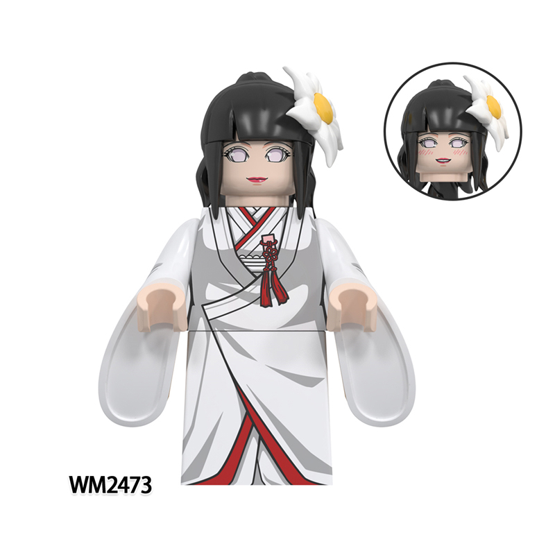 WM6152 MOC Anime Series NARUTO series minifigures,Uchiha Sasuke, Uzumaki Naruto, Uchiha sarada, Hyuga Hinata,building blocks compatible with Lego WM6152 MOC Anime Series NARUTO series minifigures,Uchiha Sasuke, Uzumaki Naruto, Uchiha sarada, Hyuga Hinata,building blocks compatible with Lego