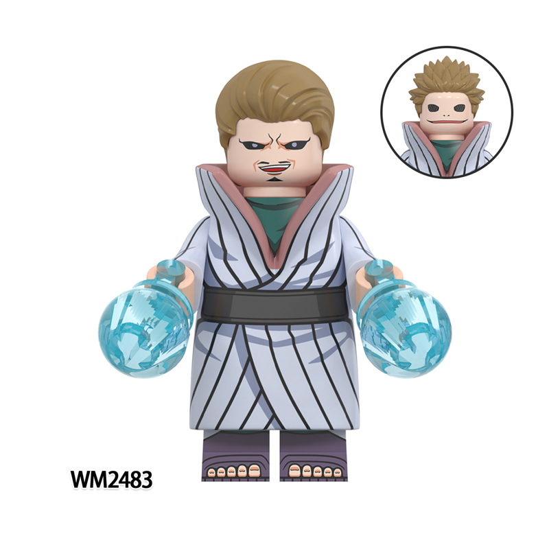 WM6154 MOC Anime Series NARUTO series minifigures,Hozuki Gengetsu, Kabuto Yakushi, Nohara Rin, Nadaime Tsuchikage,building blocks compatible with Lego WM6154 MOC Anime Series NARUTO series minifigures,Hozuki Gengetsu, Kabuto Yakushi, Nohara Rin, Nadaime Tsuchikage,building blocks compatible with Lego