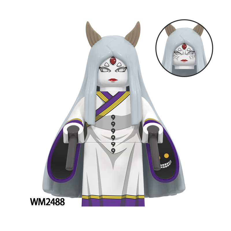 WM6154 MOC Anime Series NARUTO series minifigures,Hozuki Gengetsu, Kabuto Yakushi, Nohara Rin, Nadaime Tsuchikage,building blocks compatible with Lego WM6154 MOC Anime Series NARUTO series minifigures,Hozuki Gengetsu, Kabuto Yakushi, Nohara Rin, Nadaime Tsuchikage,building blocks compatible with Lego