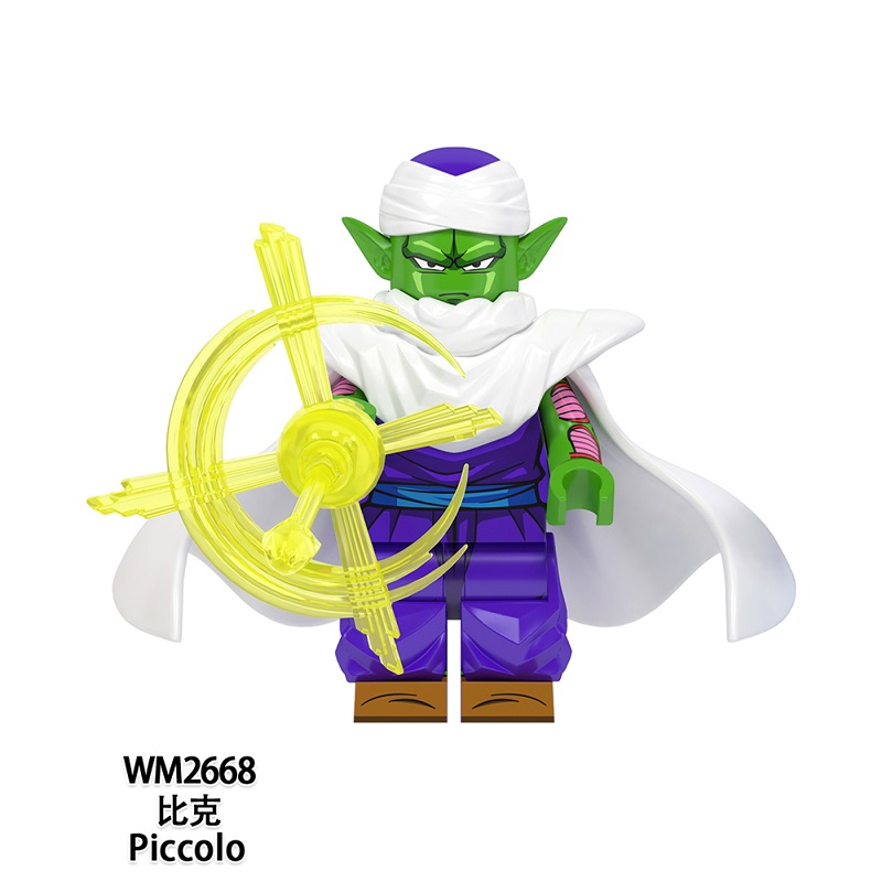 MOC Minifigures WM6177 Dragon Ball,Vegeta,burdock,Piccolo,Birusu,Broli,Majin buu,Frieza,Son Goku Super saiyan4,Building Block Mini figure Assembling Toy Building Blocks Bricks Toys For Kids gifts MOC Minifigures WM6177 Dragon Ball,Vegeta,burdock,Piccolo,Birusu,Broli,Majin buu,Frieza,Son Goku Super saiyan4,Building Block Mini figure Assembling Toy Building Blocks Bricks Toys For Kids gifts