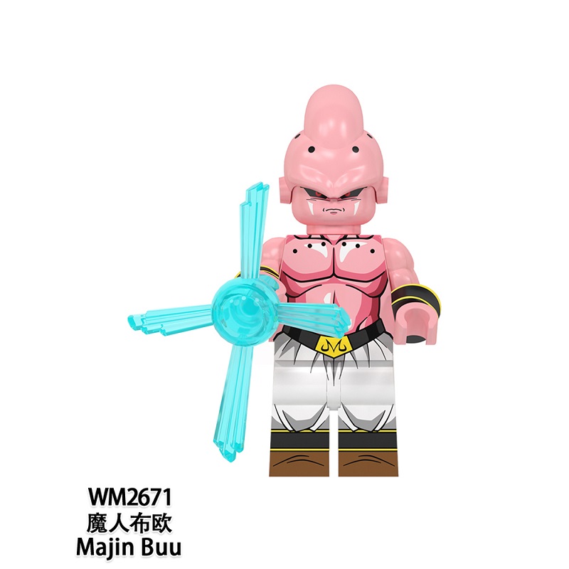 MOC Minifigures WM6177 Dragon Ball,Vegeta,burdock,Piccolo,Birusu,Broli,Majin buu,Frieza,Son Goku Super saiyan4,Building Block Mini figure Assembling Toy Building Blocks Bricks Toys For Kids gifts MOC Minifigures WM6177 Dragon Ball,Vegeta,burdock,Piccolo,Birusu,Broli,Majin buu,Frieza,Son Goku Super saiyan4,Building Block Mini figure Assembling Toy Building Blocks Bricks Toys For Kids gifts