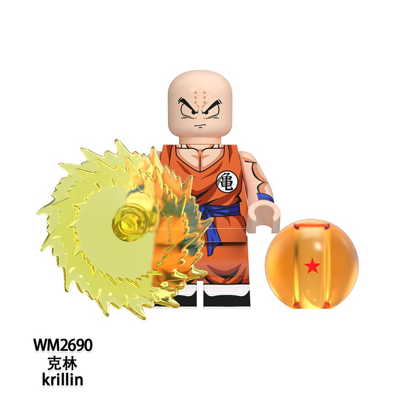 MOC Minifigures WM6180 Dragon Ball, Son Goku ,Android 17 ,Krillin Tien shinhan,Yamcha,Son Gohan,Building Block Mini figure Assembling Toy Building Blocks Bricks Toys For Kids gifts MOC Minifigures WM6180 Dragon Ball, Son Goku ,Android 17 ,Krillin Tien shinhan,Yamcha,Son Gohan,Building Block Mini figure Assembling Toy Building Blocks Bricks Toys For Kids gifts